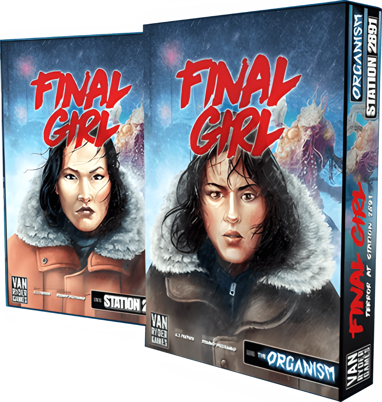 Endelig pige: Terror på Station 2891 [Series 2] (Kickstarter-forudbestilling Special) Kickstarter Board Game Expansion Van Ryder Games KS001081X