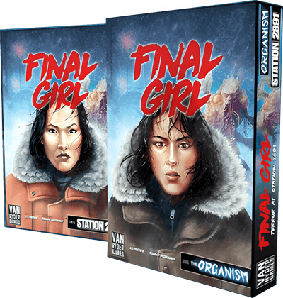 Endelig pige: Terror på Station 2891 [Series 2] (Kickstarter-forudbestilling Special) Kickstarter Board Game Expansion Van Ryder Games KS001081X