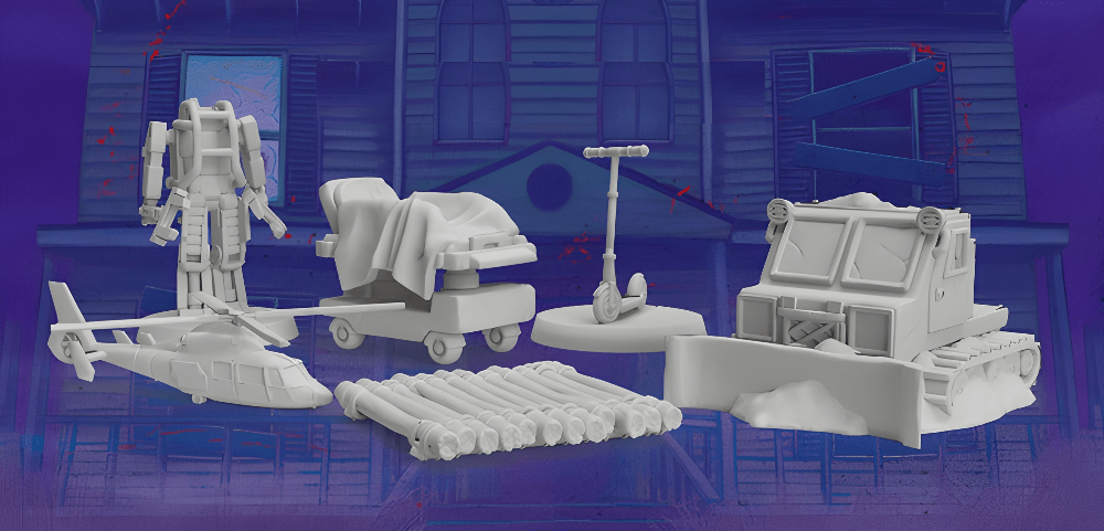 Final Girl: Vehicle Miniature Set [Series 2] (Kickstarter Pre-Order Special) Kickstarter Board Game Accessory Van Ryder Games KS001081V