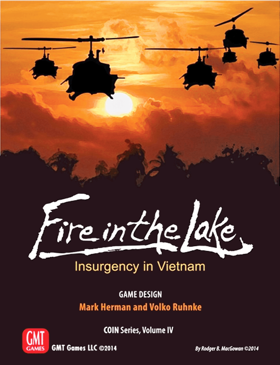 Fire in the Lake (edición minorista) Juego de mesa minorista GMT Games KS800374A