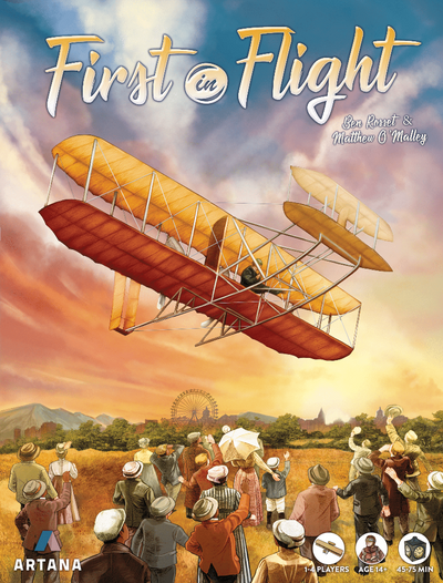 First In Flight: إصدار جامعي (طلب خاص لطلب مسبق من Kickstarter) من لعبة Kickstarter Board Artana ألعاب KS001327A