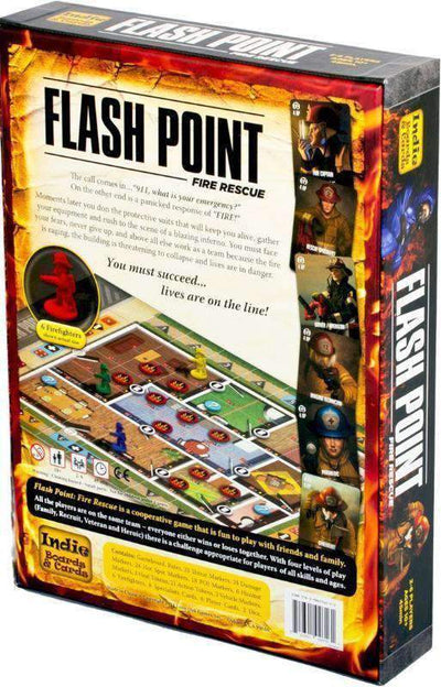 Flash Point Fire Rescue Retail Board Game Indie Boards -kortit 999 Games Asmodee Bard Centrum Gier Devir Funbox -lenkuri Heidelberger Spieleverlag Hobby Japan Magellan Mindok