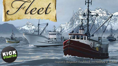 الأسطول: Arctic Bounty Captain Pledge (Kickstarter Special) لعبة بطاقة Kickstarter Eagle-Gryphon Games 0609456646840 KS000786