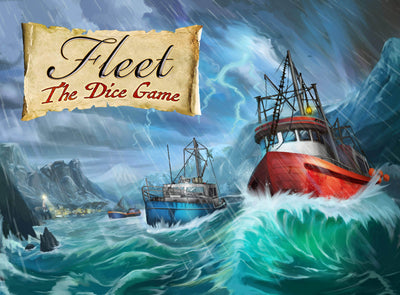 Fleet: The Dice Game Plus Dicey Waters Expansion Bundle (Kickstarter förbeställning upplaga) Kickstarter Board Game Eagle-Gryphon Games KS000996A