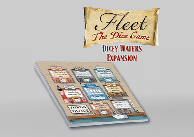 Flota: Pakiet rozszerzeń Dice Plus Dicey Waters (Edition Kickstarter w przedsprzedaży) Kickstarter Game Eagle-Gryphon Games KS000996A