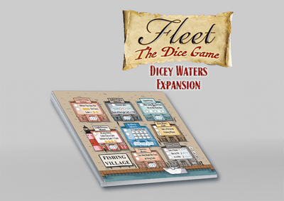 Laivasto: Dice Game Plus Dicey Waters Expansion -paketti (Kickstarter Preder Tilaus Edition) Kickstarter Board Game Eagle-Gryphon Games KS000996A