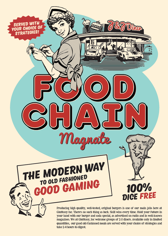 Food Chain Magnate (Retail Edition) Retail Board Game Splotter Spellen KS800459A