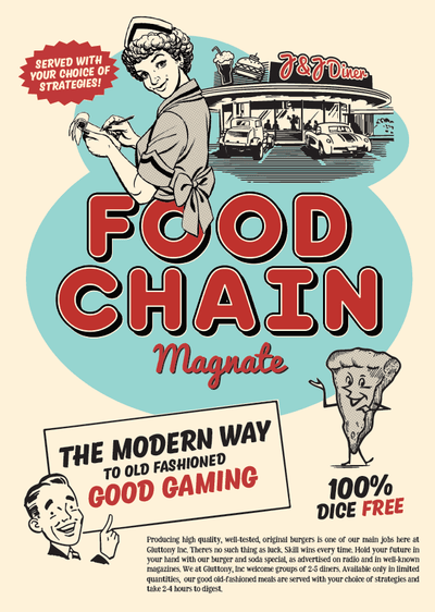 Food Chain Magnate (Retail Edition) Retail Board Game Splotter Spellen KS800459A