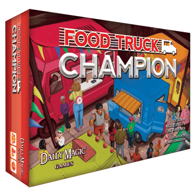 Élelmiszer -teherautó bajnok: Deluxe Edition (Kickstarter Special) Kickstarter társasjáték Daily Magic Games