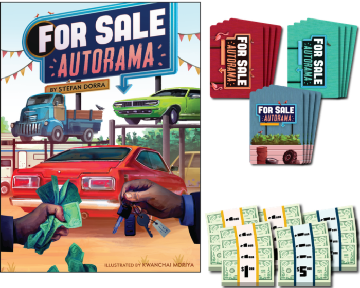 Myytävänä: Autorama (Kickstarter ennakkotilaus Special) Kickstarter Board Game Eagle-Gryphon Games KS001056B