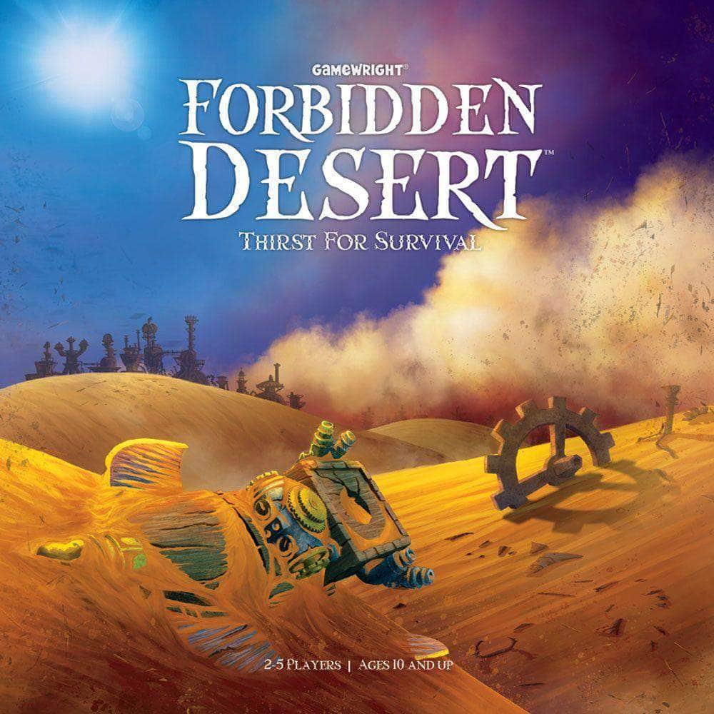 Juego de mesa minorista del desierto prohibido (edición minorista) Gamewright KS800358A