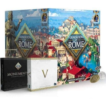 Rooman säätiöt: Keisarin pantti plus esikäsitellyt miniatyyripaketit (Kickstarter Special)