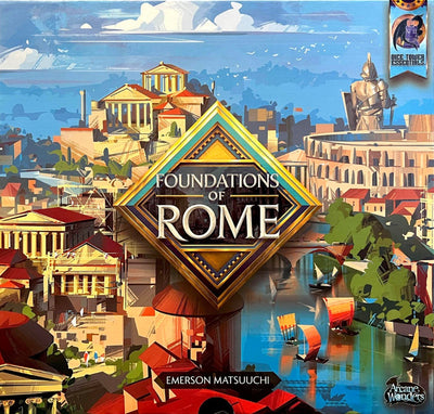 Foundations of Rome: Neoprene Gameplay Mat Bundle (Kickstarter Pre-Order Special) Kickstarter Board Game Accessoire Arcane Wonders KS001374A