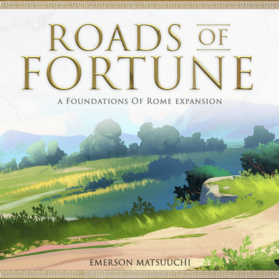 Fondamenti di Roma: pacchetto di espansione di Roads of Fortune (Speciale pre-ordine Kickstarter) Expansion Kickstarter Board Game Arcane Wonders KS001375A