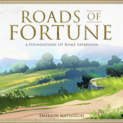 Foundations of Rome: Roads of Fortune Expansion Bundle (Kickstarter Pre-Order Special) Kickstarter Board Game Expansion Arcane Wonders KS001375A