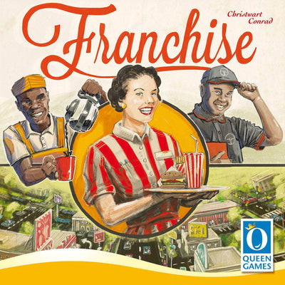 Franquia (Kickstarter Special) jogo de tabuleiro Kickstarter Queen Games KS800278A