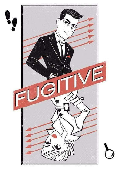 Juego de cartas de Kickstarter fugitive (Kickstarter) Fowers Games