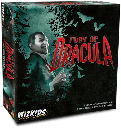 Fury of Dracula (ฉบับที่สาม/สี่) (ฉบับร้านค้าปลีก) เกมกระดานค้าปลีก Fantasy Flight Games KS800468A