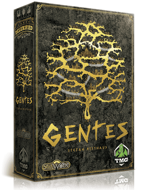 Gentes: Deluxified Edition (Kickstarter-Vorbestellung Special) Kickstarter-Brettspiel Spielworxx