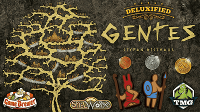 Gentes: Deluxified Edition (Kickstarter-Vorbestellung Special) Kickstarter-Brettspiel Spielworxx