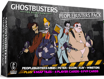 Ghostbusters II: PeopleBusters Pack (Kickstarter Special) Kickstarter társasjáték -bővítés Cryptozoic Entertainment