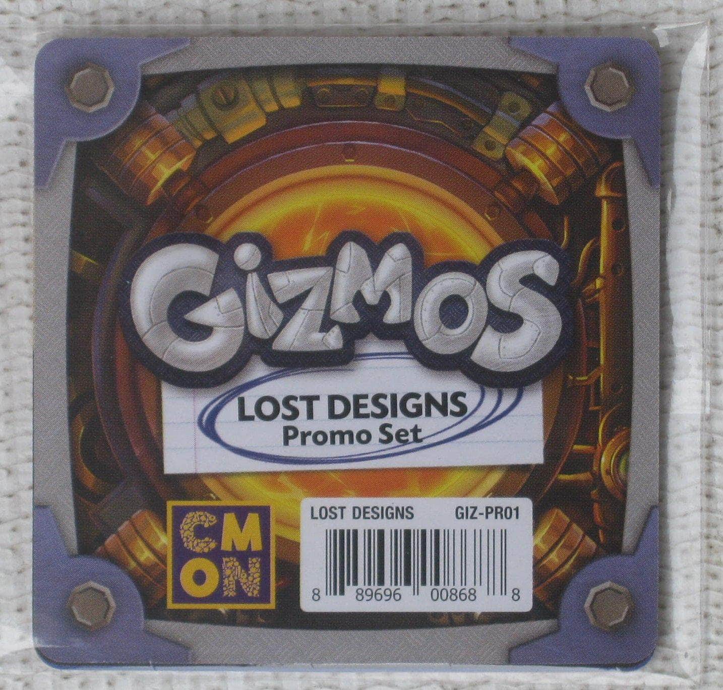 Gizmos: Lost Designs Promo Set (Retail Edition) Retail Board Game Expansion CMON 0889696008688 KS800688A