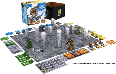 GKR: Hitters pesados (Kickstarter Special) jogo de tabuleiro Kickstarter Cryptozoic Entertainment