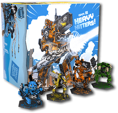 GKR: Heavy Hitters (Kickstarter Special) Kickstarter -Brettspiel Cryptozoic Entertainment