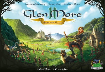 Glen More II Chronicles: Highland Games Expansion avec Promos 4 et 5 Plus Metal Coin Set Bundle (Kickstarter Precomder Special) Kickstarter Board Game Expansion Funtails GmbH KS001044B
