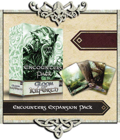 Escalas de Kilforth Encounter e Pimp My Gloom Expansions Bundle (Kickstarter pré-encomenda especial) Expansão do jogo de tabuleiro Kickstarter Hall or Nothing Productions