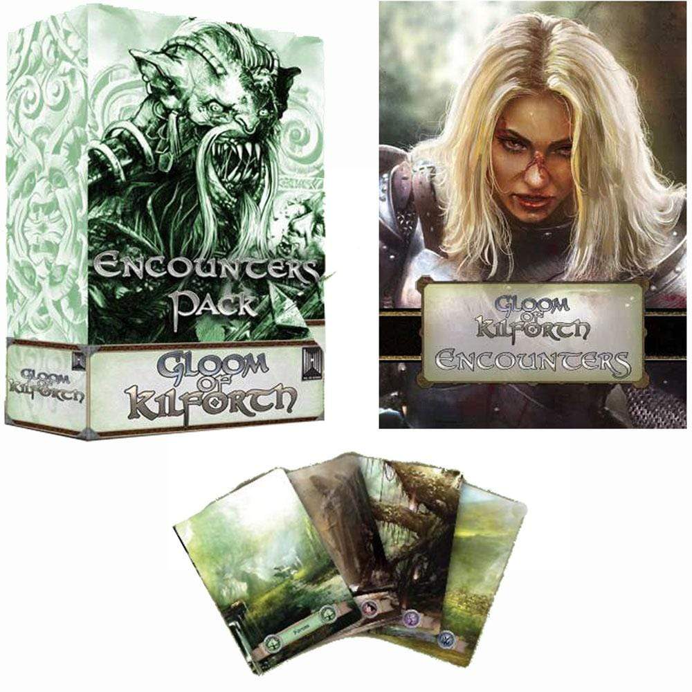 Kilforth homlokja: Az ENCOUNTERS Expansion Pack (Kickstarter Special) Kickstarter társasjáték -bővítése Hall or Nothing Productions