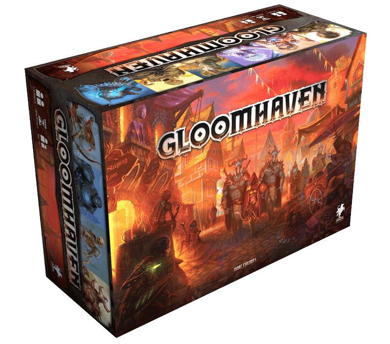 Gloomhaven az állványokkal (Kickstarter Special) Kickstarter társasjáték Cephalofair Games 0019962194818 KS000217A