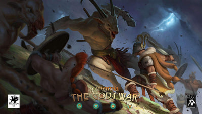 Glorantha: The Gods War Hero Pledge (Kickstarter pré-encomenda especial) jogo de tabuleiro Kickstarter Petersen Games