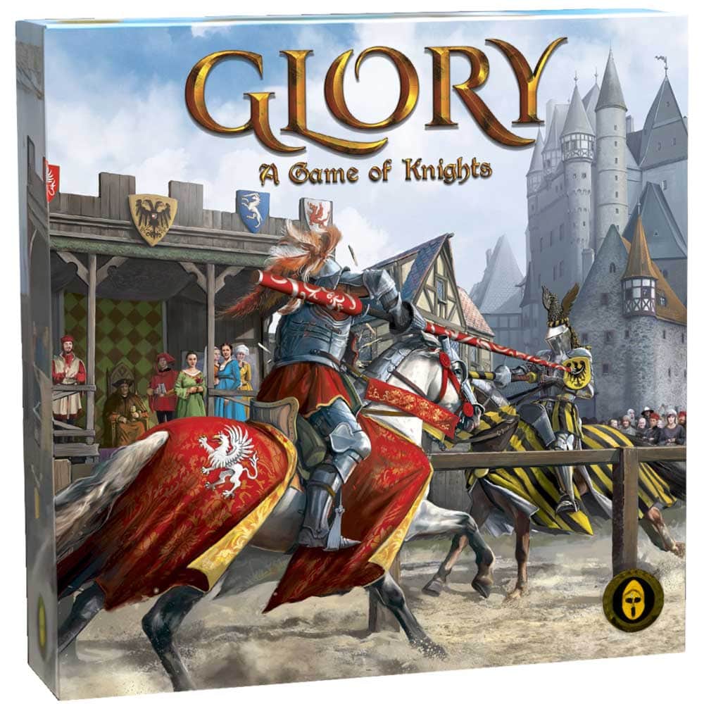 Glória: Um jogo de Knights Lord Pledge Purdle (Kickstarter Special) jogo de tabuleiro Kickstarter Strategos Games KS000995A