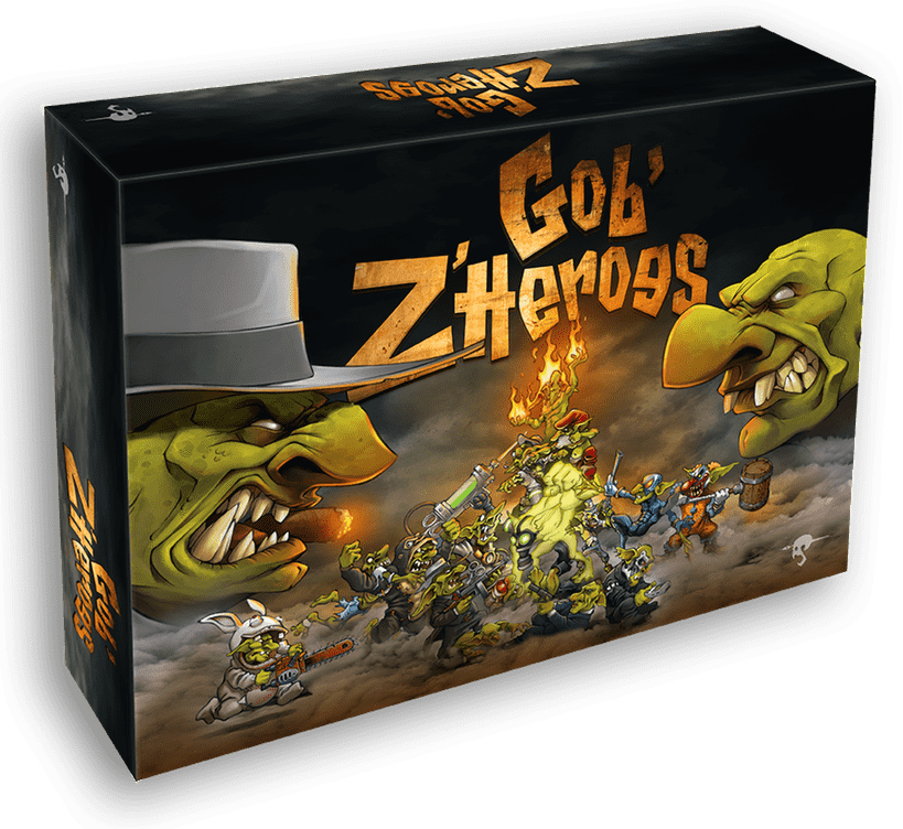 gob'z'heroes (Kickstarter pre-order พิเศษ) เกมกระดาน Kickstarter Lumberjacks Studio