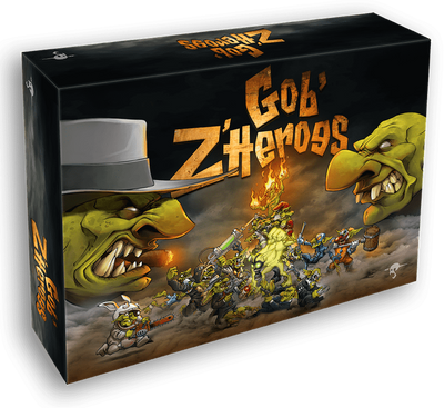 GOB&#39;Z&#39;HEROES (Kickstarter Pre-Order Special) Kickstarter Board Game Lumberjacks Studio