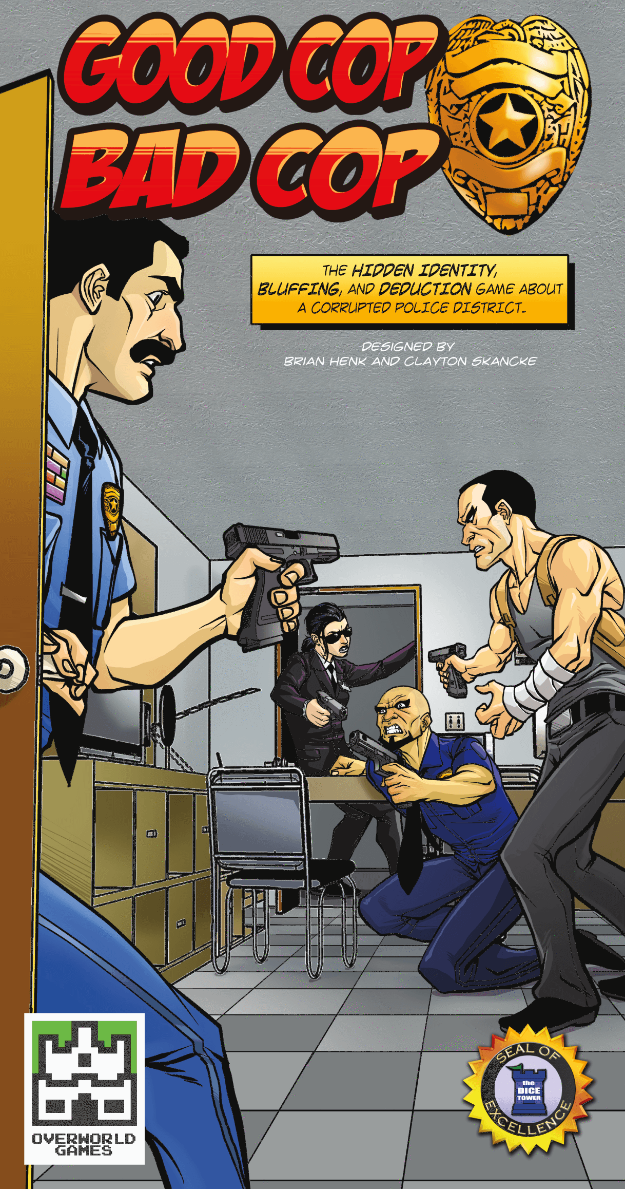 God politimand Bad Cop (Kickstarter Special) Kickstarter Board Game Broadway Toys KS800096A
