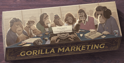 Gorilla Marketing(Retail Edition)小売ボードゲーム Roxley Games 9781988884639 KS800692A