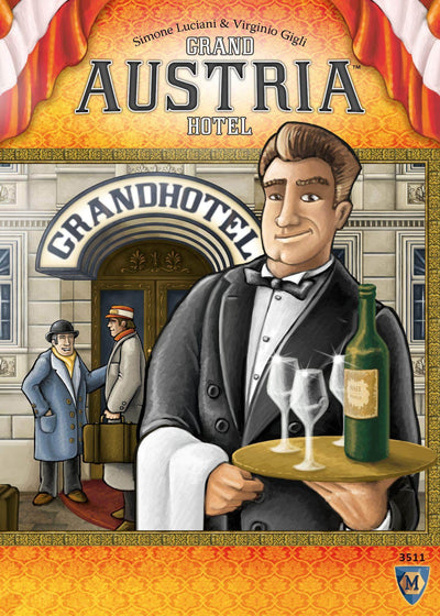 Grand Austria Hotel: Less Waltz Bővítés plusz Deluxe Upgrade társasjáték -geek, játékok, társasjátékok, Lookout Games, Cranio Creations, Tömegjátékok, Funforge, Games Harbor, Lacerta, Mayfair játék Lookout Games, Cranio Creations, Tömegjátékok, Funforge, Game Harbor, Lacerta, Mayfair Games, Papergames (III), SD játékok KS001079A