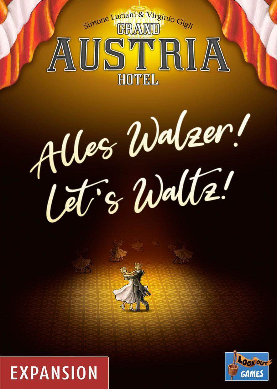 โรงแรมแกรนด์ออสเตรเลีย: Let's Waltz! (Kickstarter Special) การขยายเกมบอร์ด Kickstarter Lookout Games KS800333A