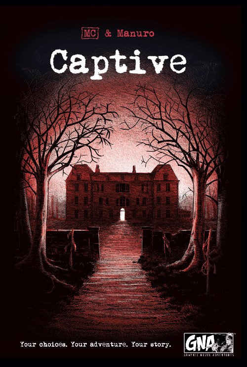 Powieść graficzna Adventures: Captive (Retail Edition) Retail Game Van Ryder Games 9780099769805 KS800693A