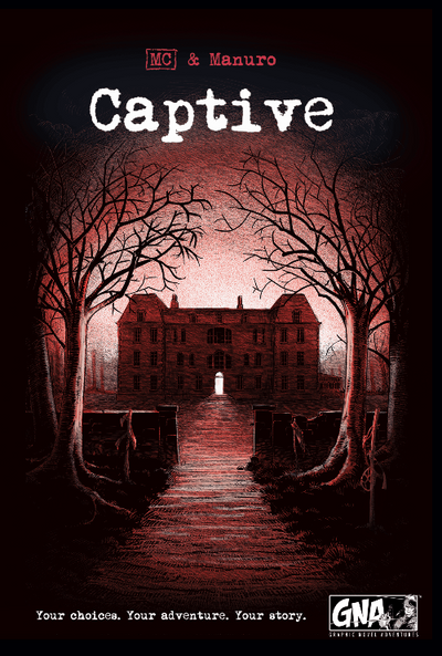 Gráfico Novel Aventuras: Captive (Retail Edition) Game de tabuleiro de varejo Van Ryder Games 9780099769805 KS800693A