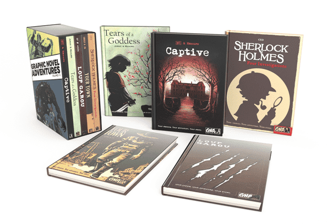 Grafiska roman Adventures (Kickstarter Special) Kickstarter Book Game Homosapiens Lab
