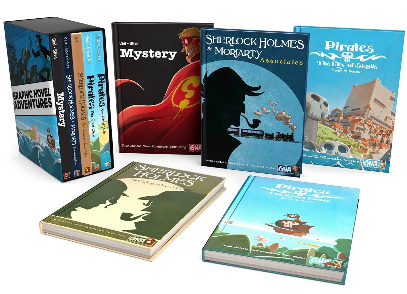 Grafiska romanäventyr: Säsong 2 (Kickstarter förbeställning Special) Kickstarter Board Game Makaka Editions