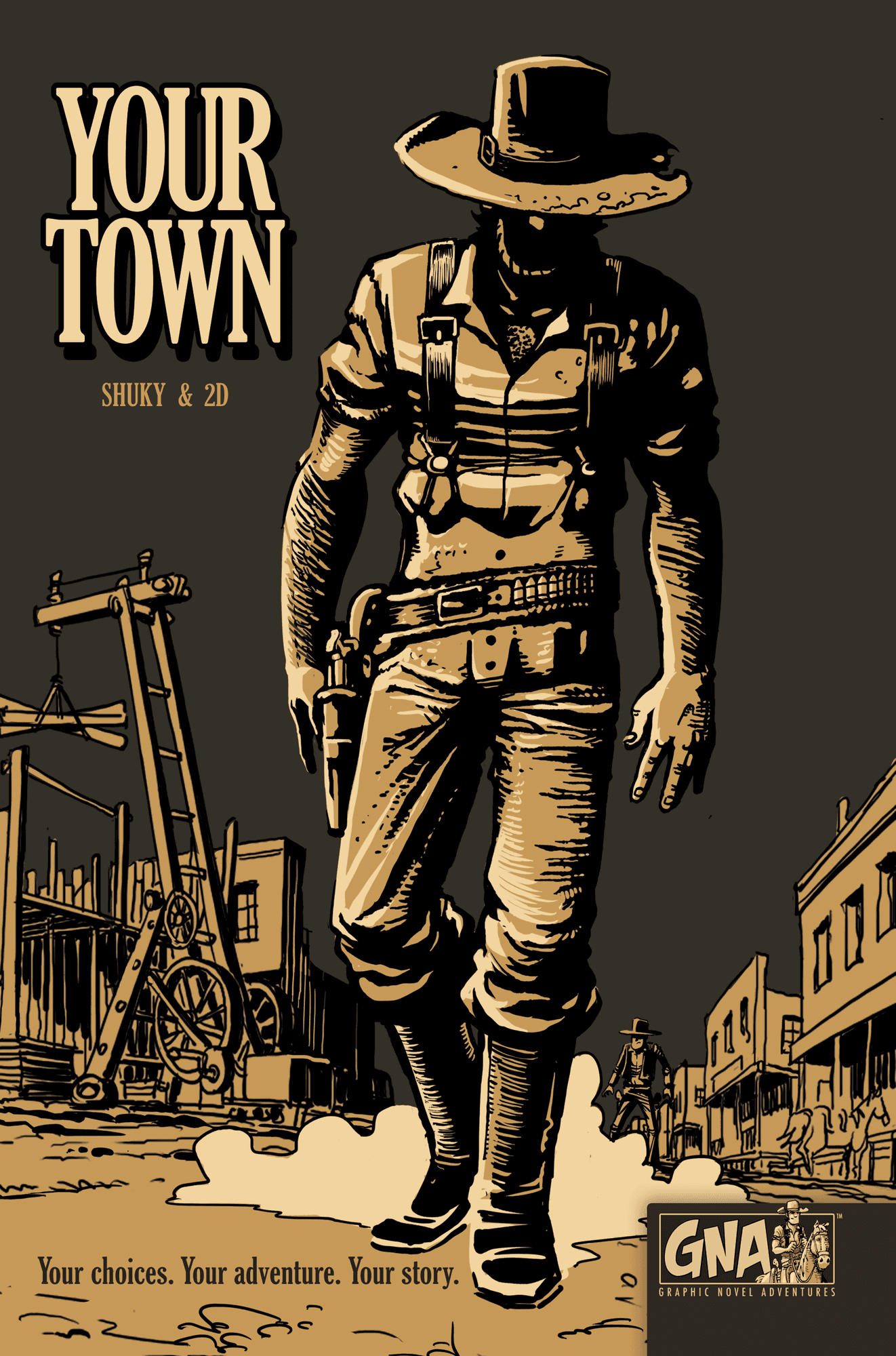 Graphic Novel Adventures: Your Town (édition de détail) jeu de société de vente au détail Van Ryder Games 9780999769836 KS800695A