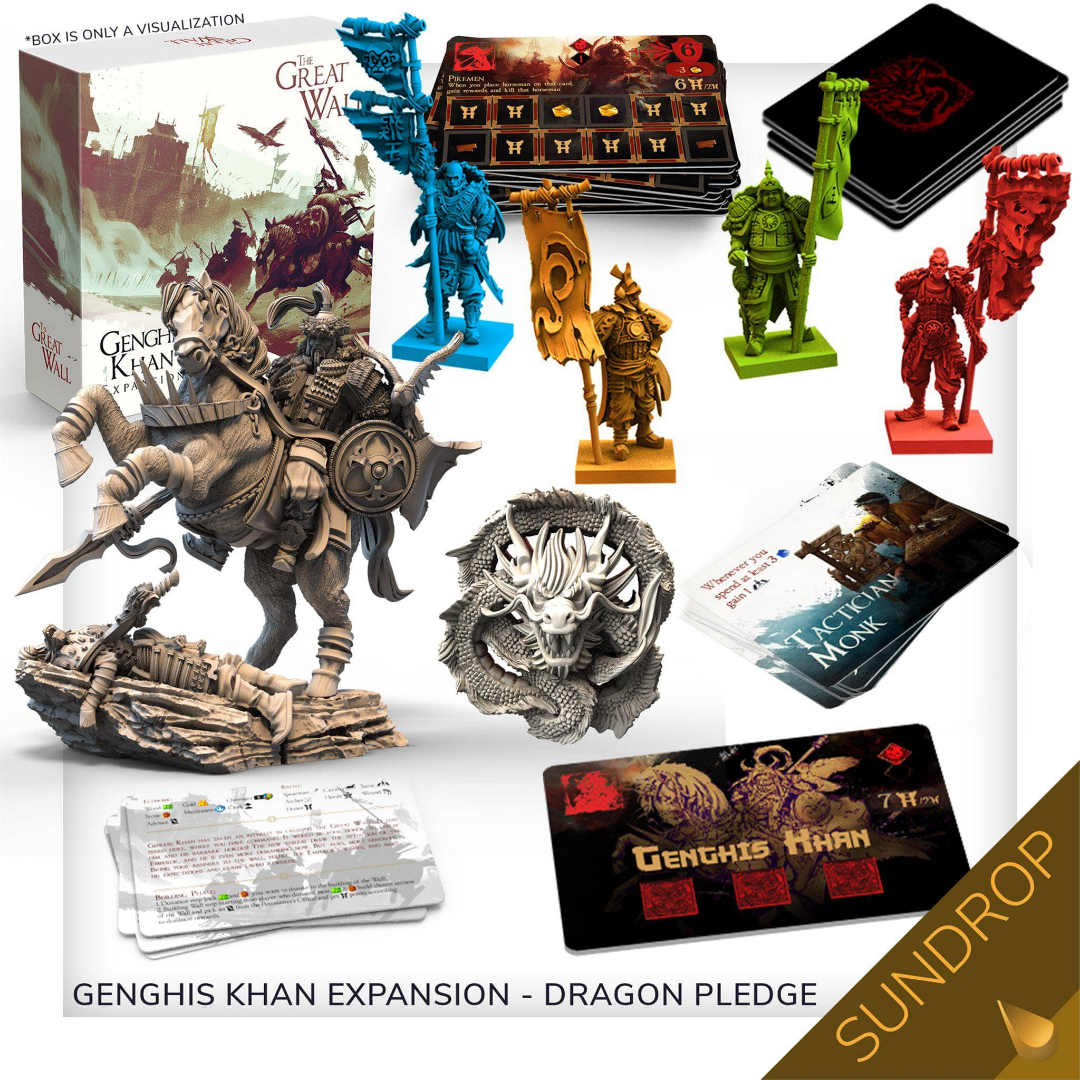 Great Wall Board Game: Dragon Collectors All-In Pledge Plus 