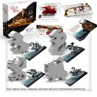 Great Wall: Tiger Gameplay All-In Dedge Plus Deluxe Meeples (Kickstarter Special)