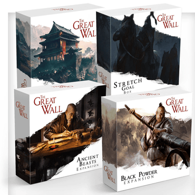 Great Wall: Dragon Gameplay All-In Pledge Plus Sundrop Pre-Shaded Miniatures (Kickstarter Pre-Order Special) Kickstarter Board Game Awaken Realms KS001007D