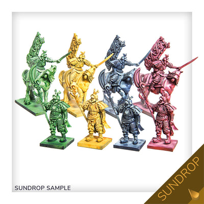 万里の長城:ドラゴンゲームプレイオールインプレッジとサンドロッププリシェードミニチュア(Kickstarter Pre-Order Special)Kickstarterボードゲーム Awaken Realms KS001007D