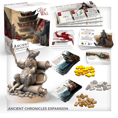 Great Wall: Dragon Gameplay All-In Pledge plus Unpainted Miniatures (Kickstarter Pre-Order Special) Kickstarter Board Game Awaken Realms KS001007C